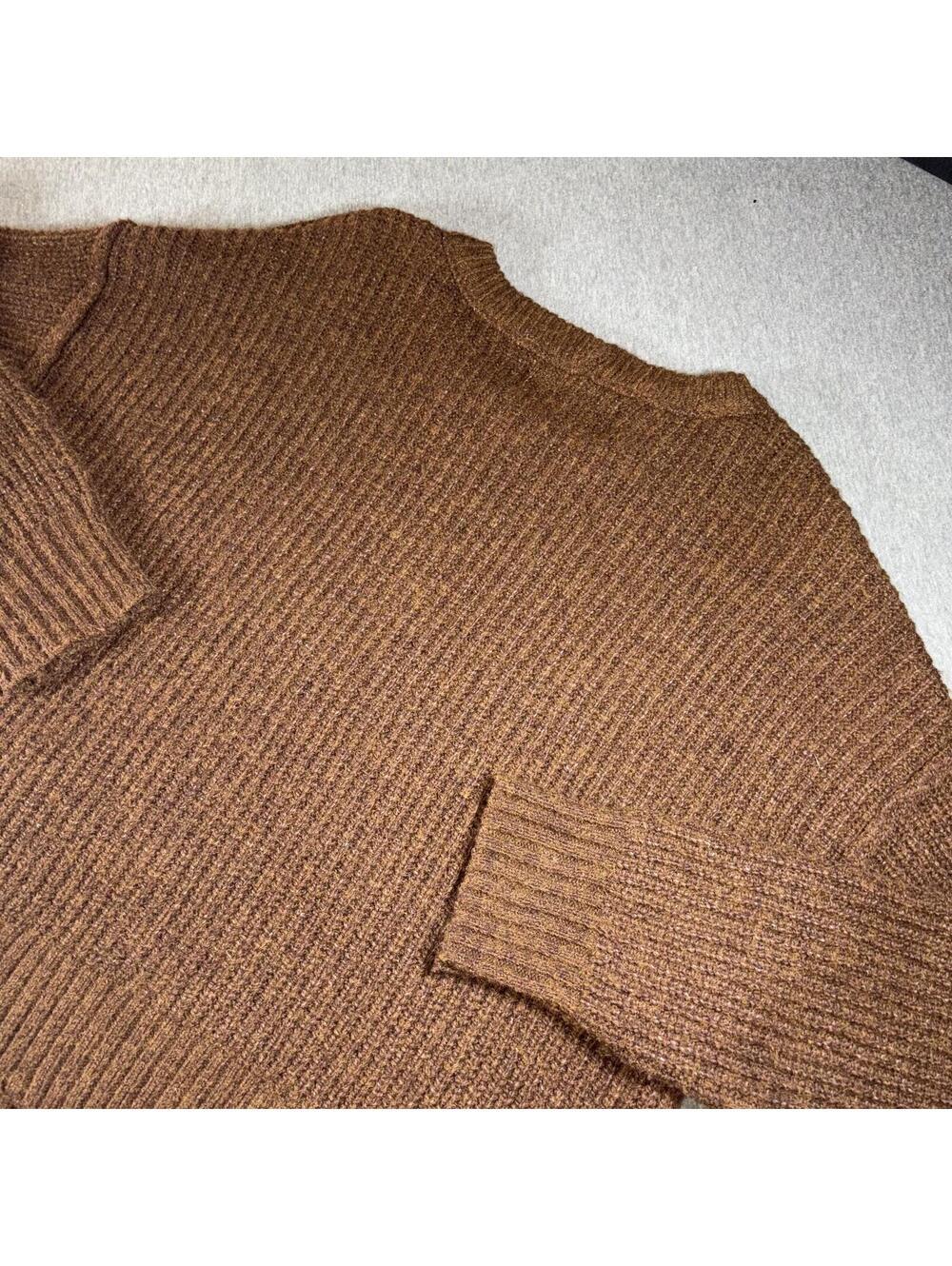 American Eagle 90s Ribbed Knit Sweater Woman’s Size Small Oversized Vtg - Picture 5 of 8